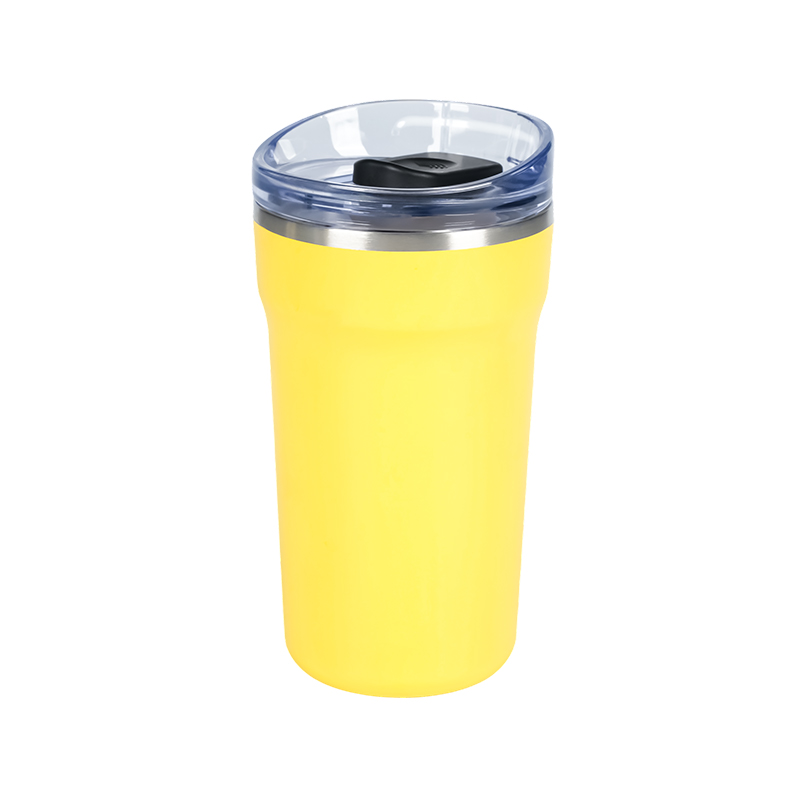 Taza de café al vacío de 420 ml/14 oz con tapa a presión que no gotea