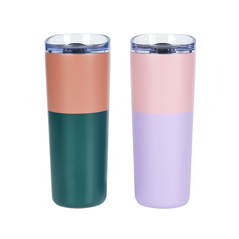 Vaso térmico con tapa deslizante
