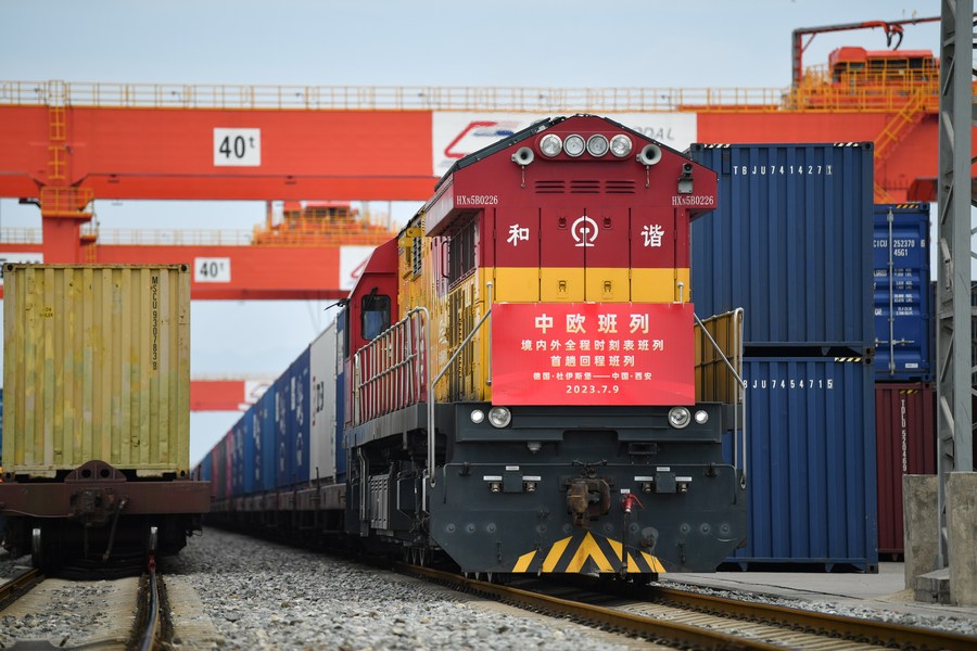 Ferrocarril transcontinental que integra Asia y Europa