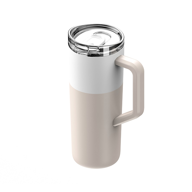 Taza de viaje al vacío con asa