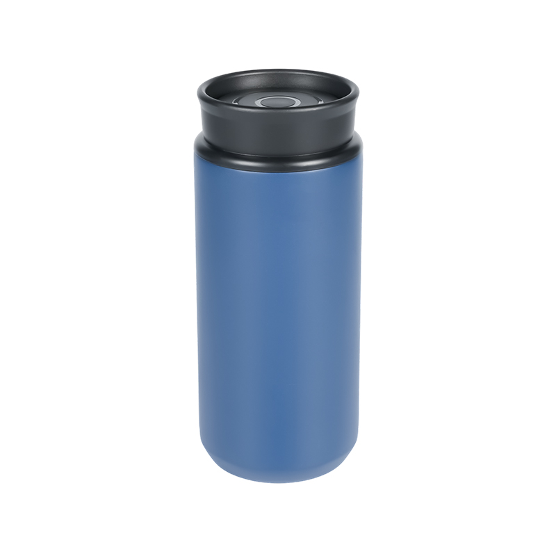 Taza térmica revestida de cerámica de 350 ml/12 oz con tapa para bebida de 360°