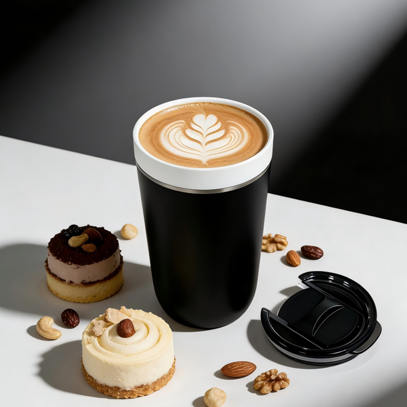 Vaso aislado al vacío, interior con revestimiento cerámico