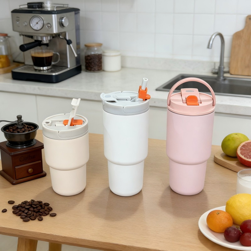 Vaso al vacío con tapa de rosca 3 integradas